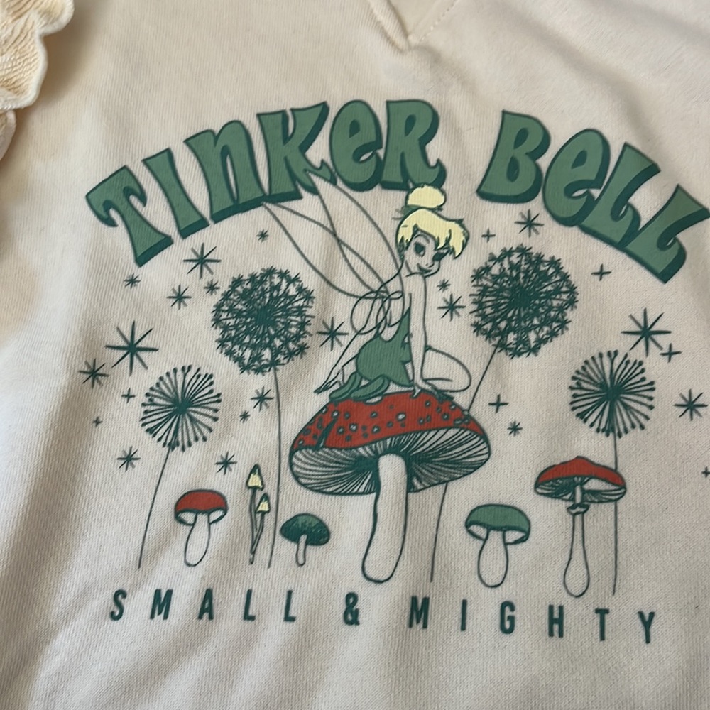 Disney our universe tinker bell small & mighty crewneck - Picture 5 of 6